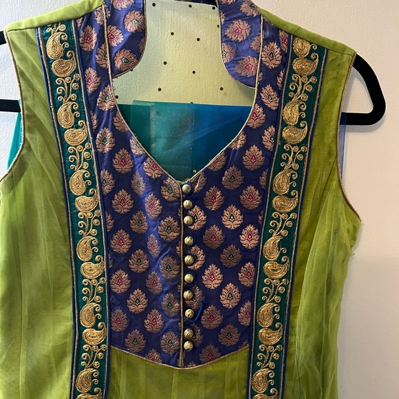 Indian Salwar - multicolour - Picture 3 of 7